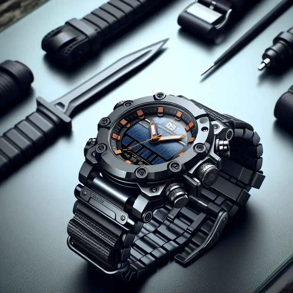 "Garmin Enduro 3 smartwatch with solar charging technology showcased against a scenic outdoor backdrop, highlighting its advanced features for endurance athletes."