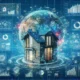 "Real Estate API diagram illustrating how technology integrates property data and market intelligence for enhanced decision-making in the real estate sector."