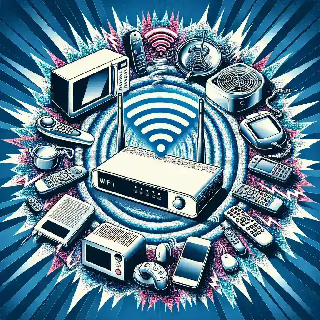 Why is my router’s WiFi signal being interfered with by other devices?