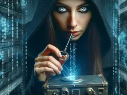 "Ethical hacker analyzing computer systems to uncover Advanced Persistent Threats (APTs) in cybersecurity, illustrating the importance of proactive defense measures in detecting sophisticated cyber attacks."