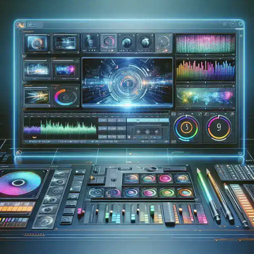 **Alt Text:** "A professional video editor using essential plugins for Final Cut Pro 2025, showcasing tools that enhance video editing capabilities."
