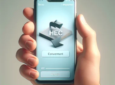 "Step-by-step instructions for converting HEIC to JPG on iPhone, showcasing the Settings app and file formats for easier image sharing and compatibility."
