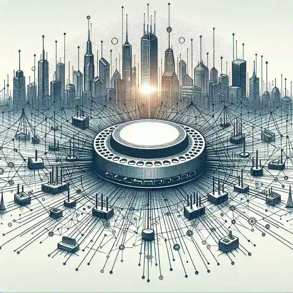 Can a hub be used to connect multiple networks?