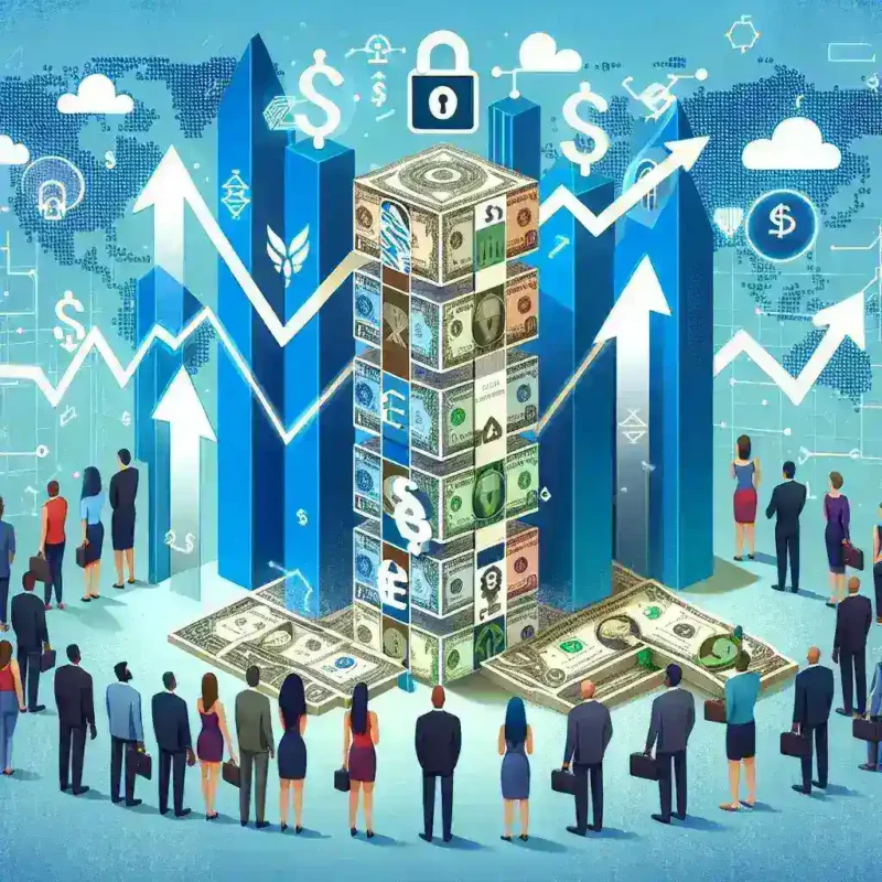 "Airwallex team celebrates achieving $6 billion valuation as a leading fintech powerhouse in industry funding round."