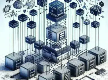 "Diagram illustrating Docker Compose setup for scalable web scraping infrastructure, showcasing local scraper stacks and containerized services for efficient data collection."