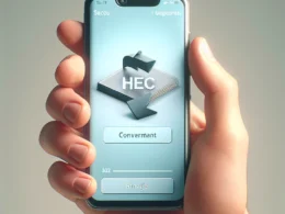 "Step-by-step instructions for converting HEIC to JPG on iPhone, showcasing the Settings app and file formats for easier image sharing and compatibility."